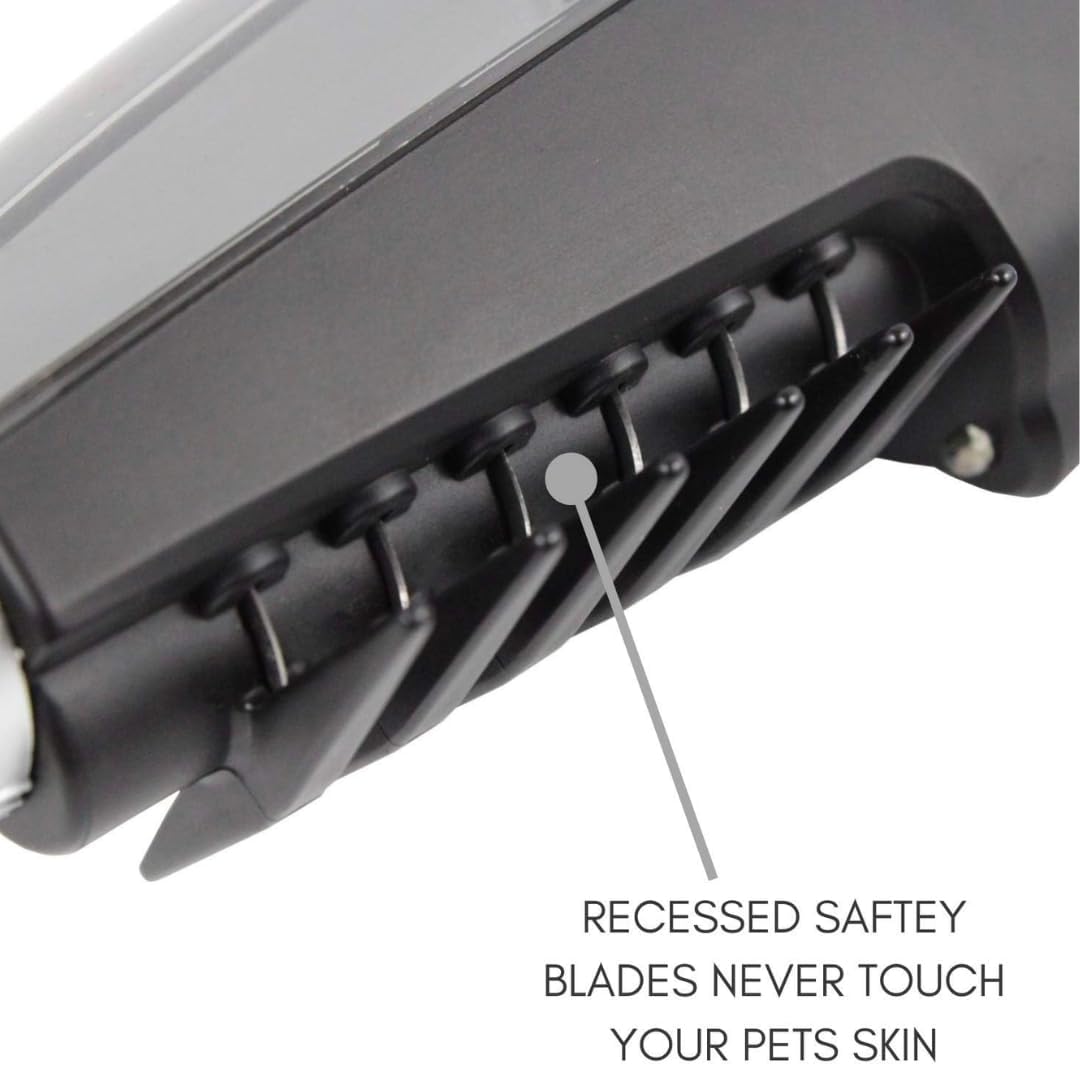 Pieptan electric de animale, Zola®, pentru descurcarea parului, cu buton, 21x5.5x2.5 cm, negru Pieptan electric de animale, Zola®, pentru descurcarea parului, cu buton, 21x5.5x2.5 cm, negru